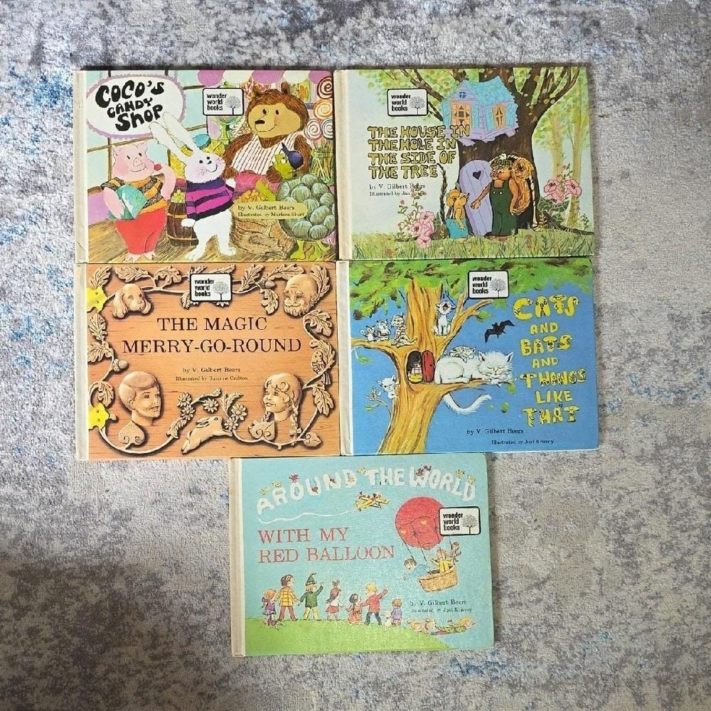 Vintage Wonder World Books Bundle 1973
